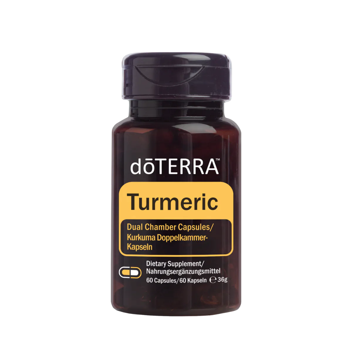 dōTERRA Turmeric - Kurkuma Zweikammerkapseln - 60 Kapseln