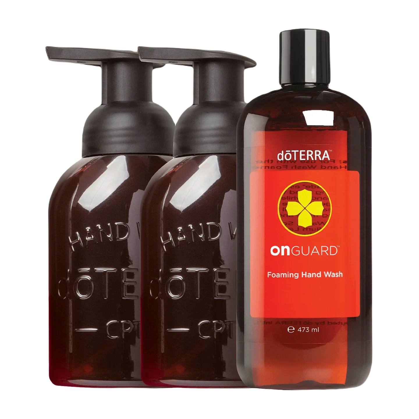 dōTERRA On Guard Hand Wash & 2 Pack Dispenser